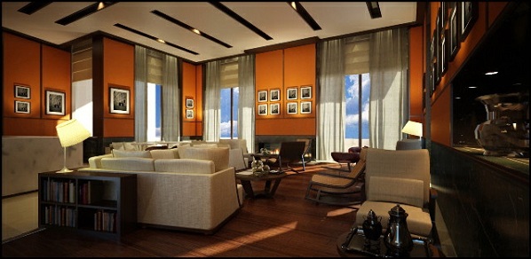 hotel tableware design The Library tea lounge Park Hyatt Abu Dhabi MyGlassStudio