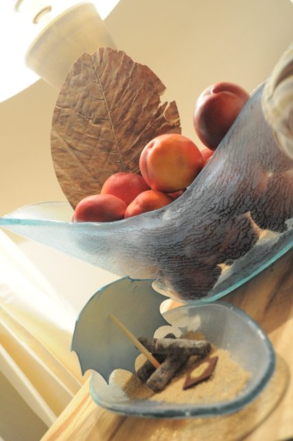 turndown service amenity fruit bowl St. Regis Saadiyat Island MyGlassStudio