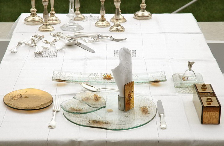 fine dining tableware tableware set St. Regis Singapore MyGlassStudio