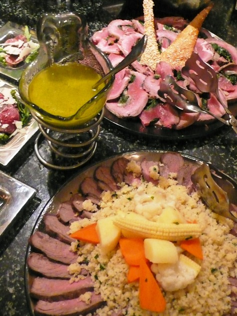 buffet service dinnerware serving platter cold cuts sauce server Grand Hyatt Muscat MyGlassStudio