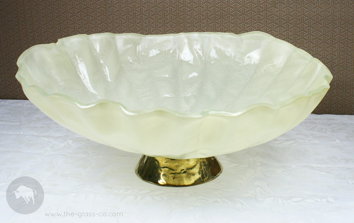 designer punch bowl luxurious glass MyGlassStudio
