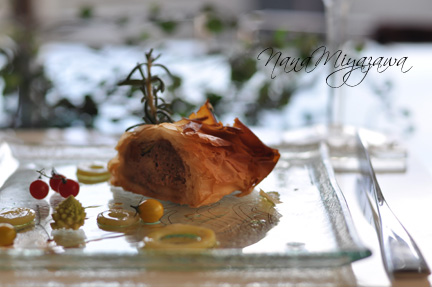tableware for japanese food styling meat course square glass plate MyGlassStudio