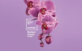 Pantone inspired tableware Radiant Orchid colour of the year 2014 MyGlassStudio