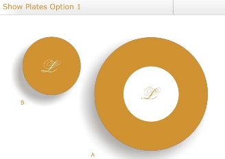 tailored dinnerware plate design concept fine dining MyGlassStudio