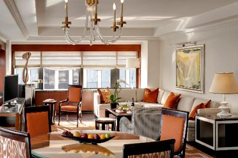 sophisticated dinnerware renovated suite New York Palace Hotel MyGlassStudio
