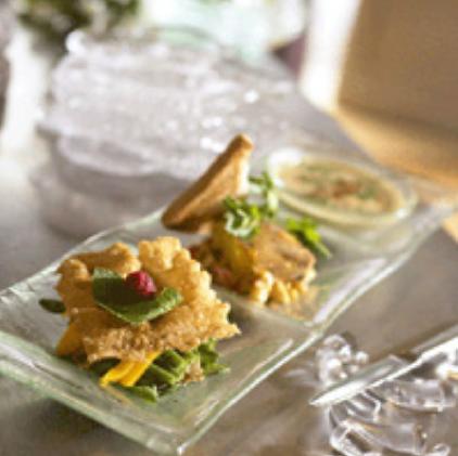 parisian dinnerware sectional dish appetizers L'Envue Paris MyGlassStudio