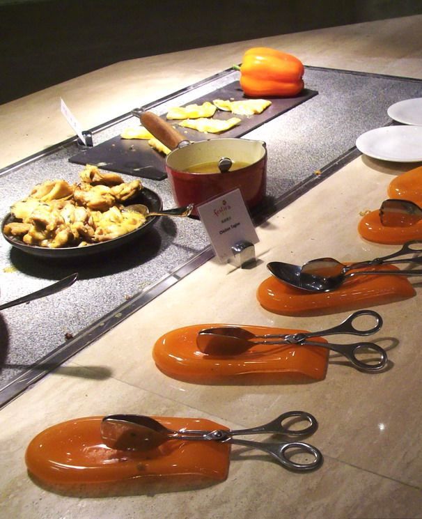 spoon rest cutlery rest glass details Festiva Galaxy Macau MyGlassStudio