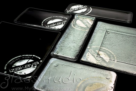 sushi plate set custom design Izakaya JW Marquis Dubai MyGlassStudio