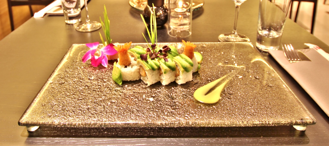 glass sushi dinnerware Lille Asia Oslo MyGlassStudio