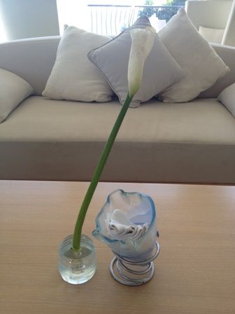table accessories bud vase Banyan Tree Bali MyGlassStudio
