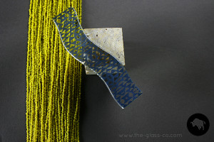 african dinnerware tribal tableware Africa inspired tableware MyGlassStudio