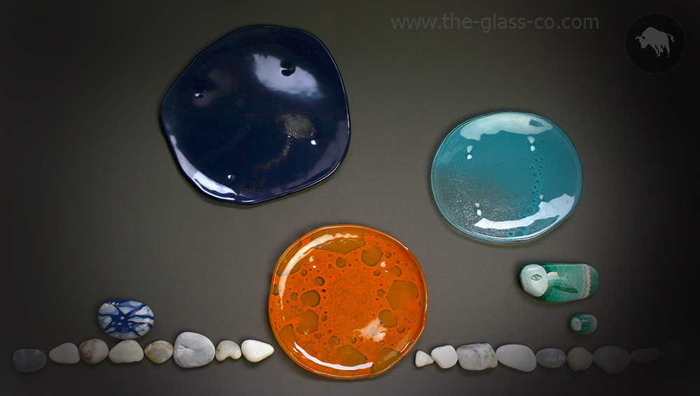 beach themed dinnerware tropical plates MyGlassStudio