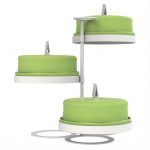 Modern cake stand with dome