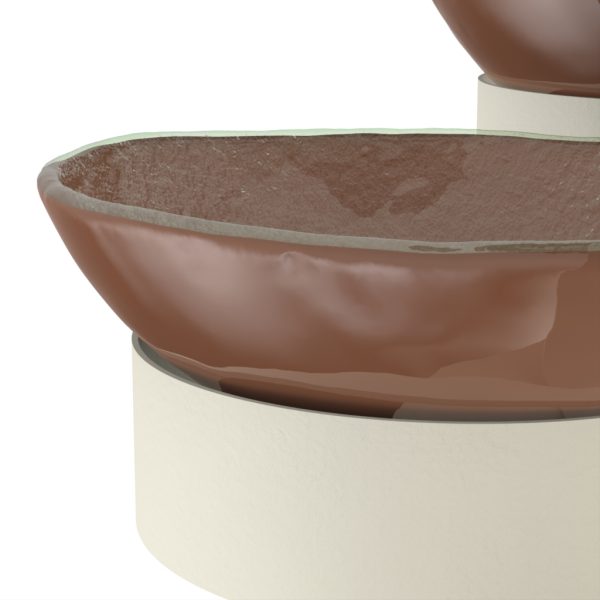 Serving Bowl With Stand - Image 3