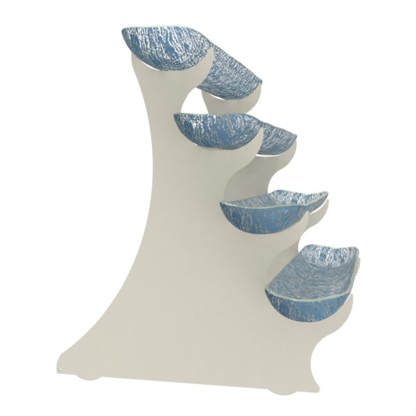 Serving Bowls With Stand - Image 2