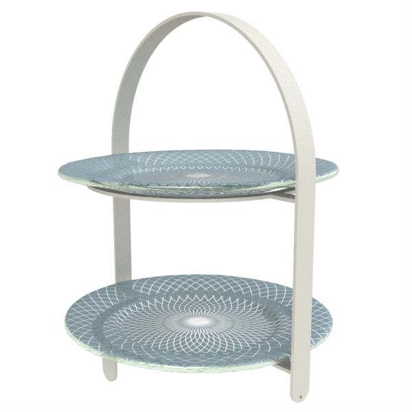 2 Tier Cake Stand - Image 3