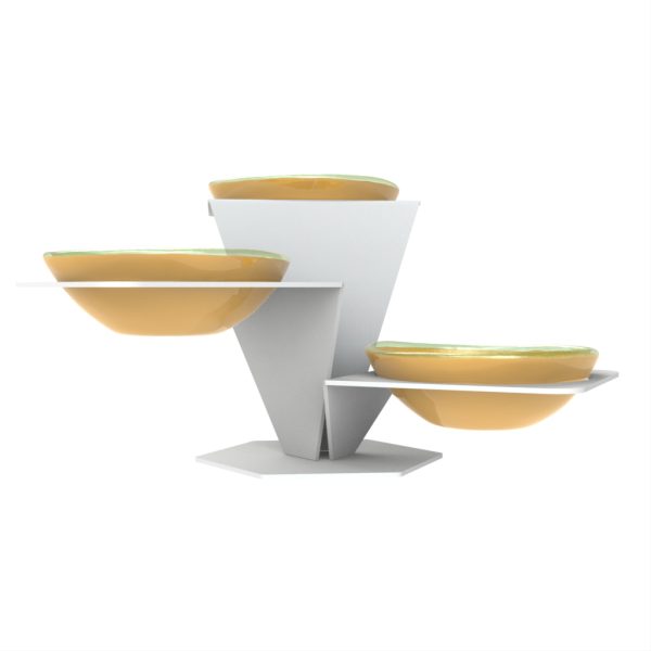 Serving Bowl With Stand - Image 2