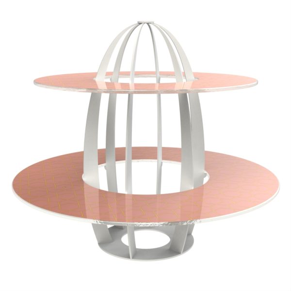 2 Tier Cake Stand - Image 3