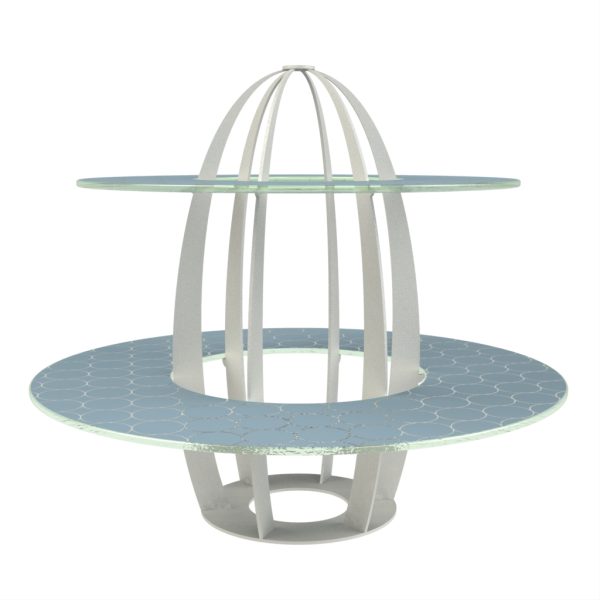 2 Tier Cake Stand - Image 3